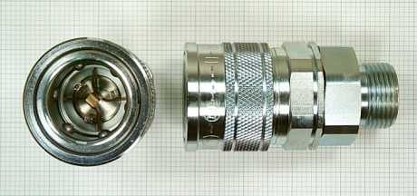 Self-sealing Coupling